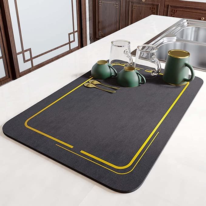 Quick-Absorb Non-Slip Rubber Mat 🧽💧 (Pack of 2 – Buy 1 Get 1 Free)