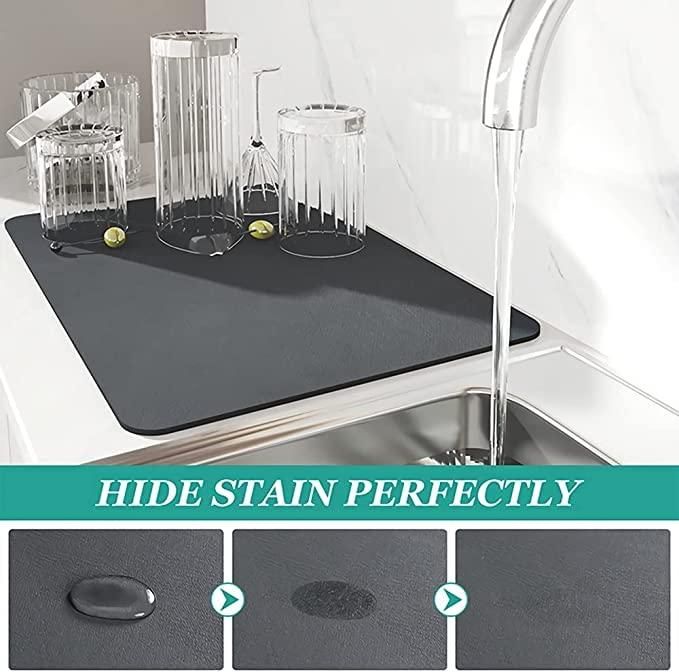 Quick-Absorb Non-Slip Rubber Mat 🧽💧 (Pack of 2 – Buy 1 Get 1 Free)